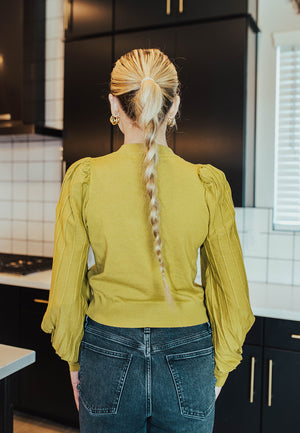 Winter Lime Blouse