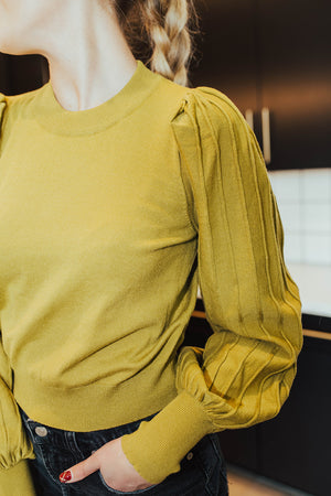 Winter Lime Blouse
