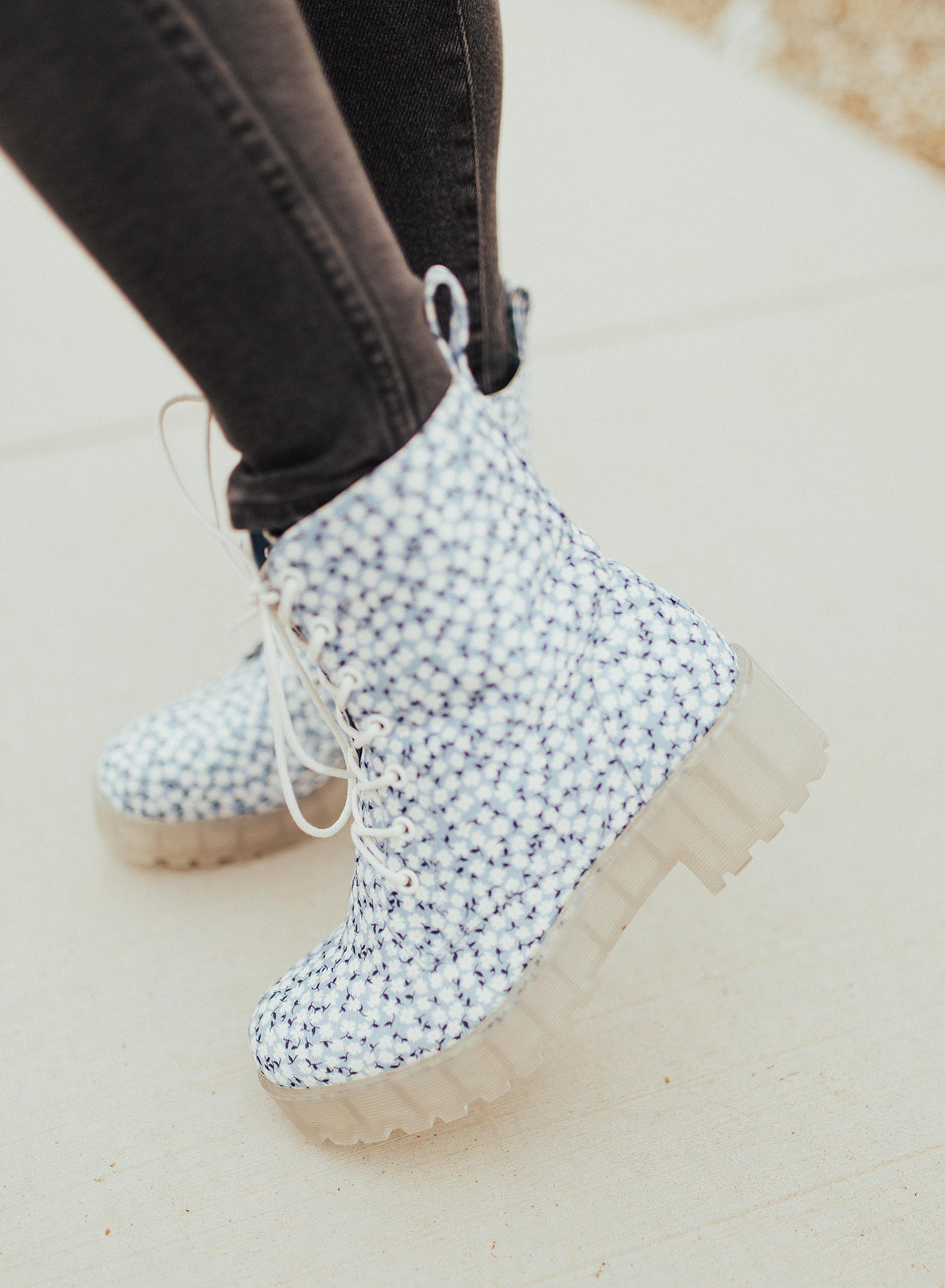 Ditsy Daisy Boots