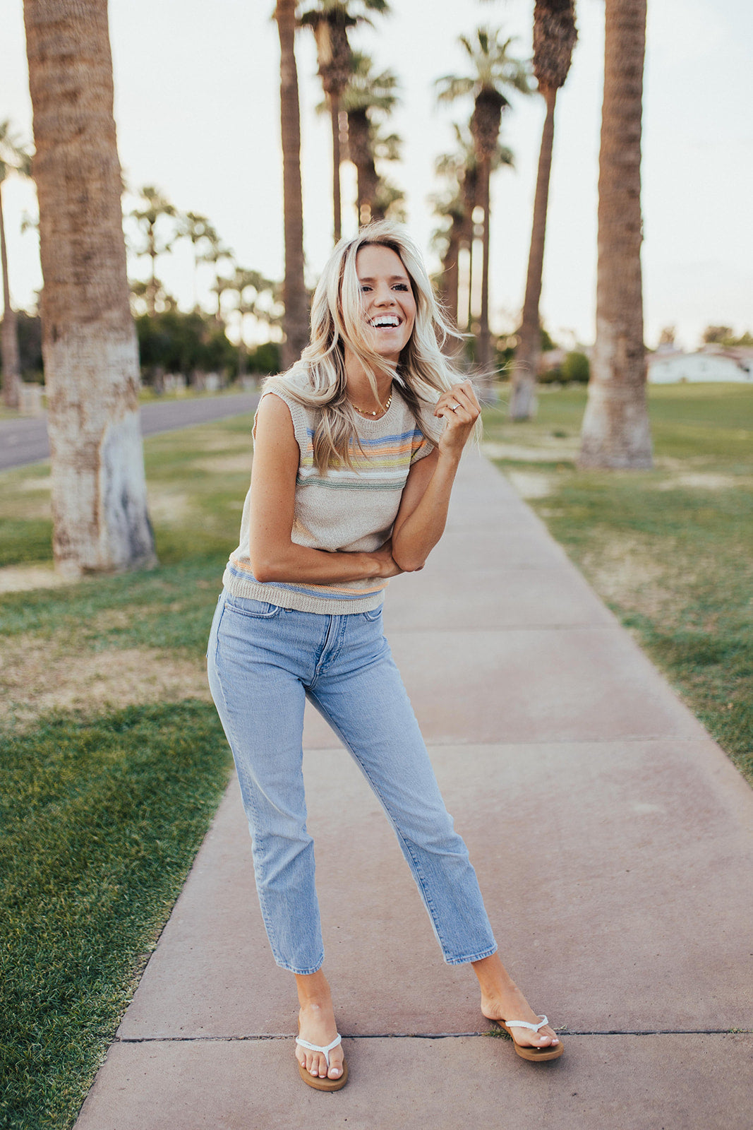 Lex Retro Stripe Top
