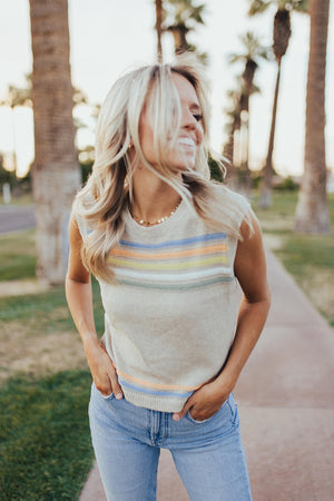 Lex Retro Stripe Top