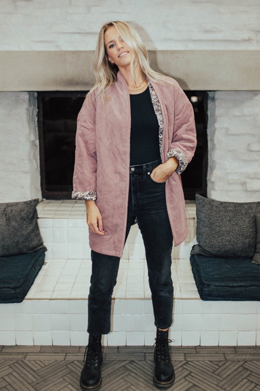 Aunt Violet Coat//Reversible