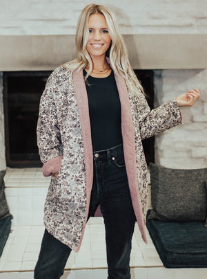 Aunt Violet Coat//Reversible