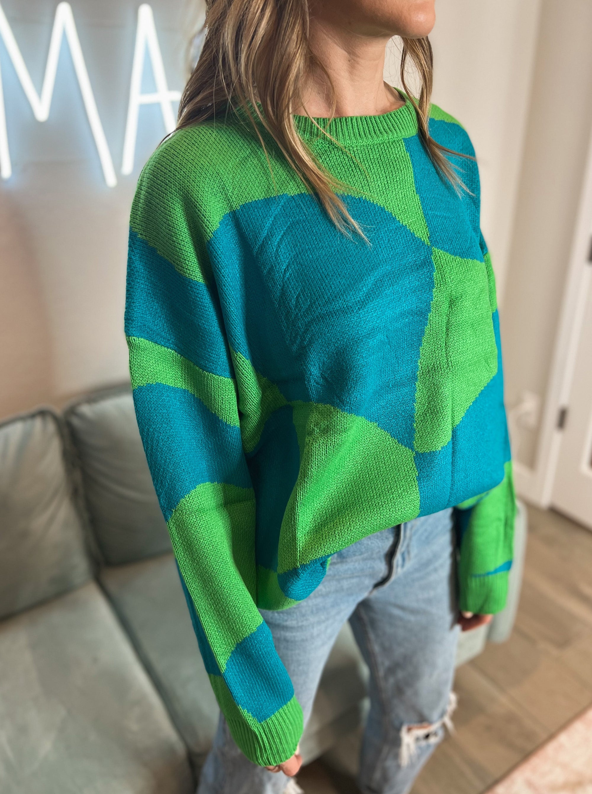 Scooby Blue Sweater