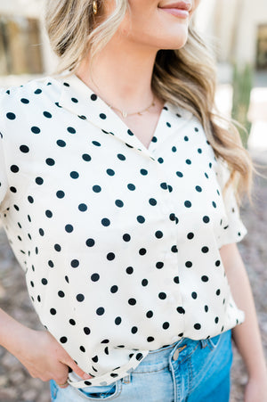 Spotted Blouse