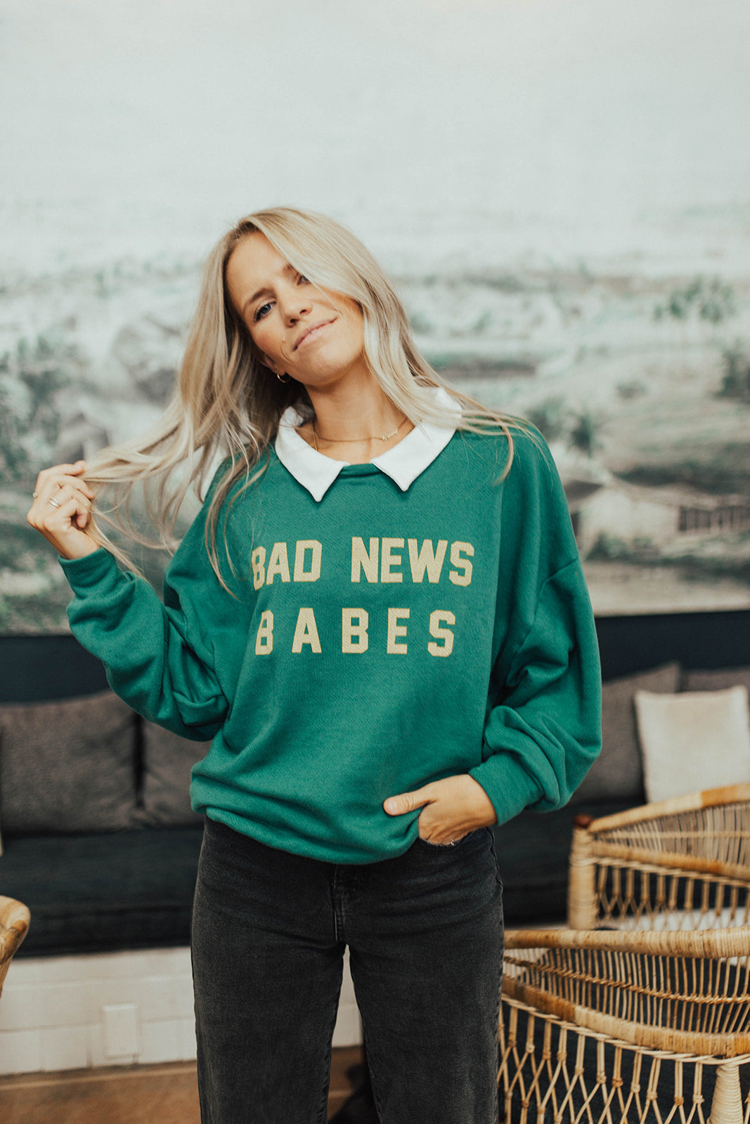 Bad News Babes Pullover - Truly Mac